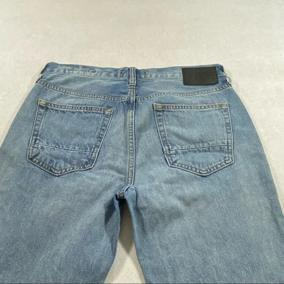 Pacsun Jeans Slim Straight Fit 30x30 Ripped Jeans light wash distressed pants - Picture 8 of 10